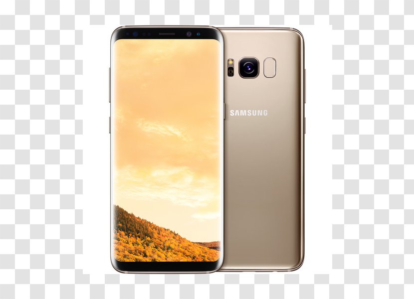 Samsung Maple Gold Telephone 4G Android Transparent PNG