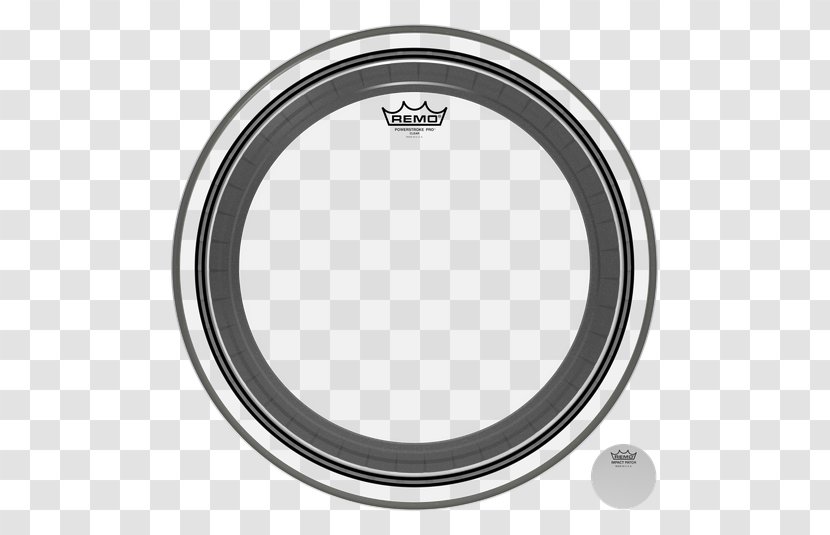 Drumhead Bass Drums Musical Instruments Remo - Flower Transparent PNG