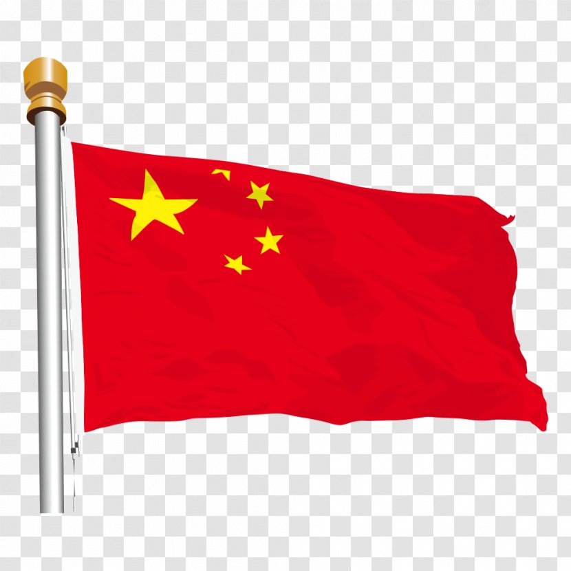 Flag Of China National Red Star - Special Administrative Regions - Chinese Transparent PNG
