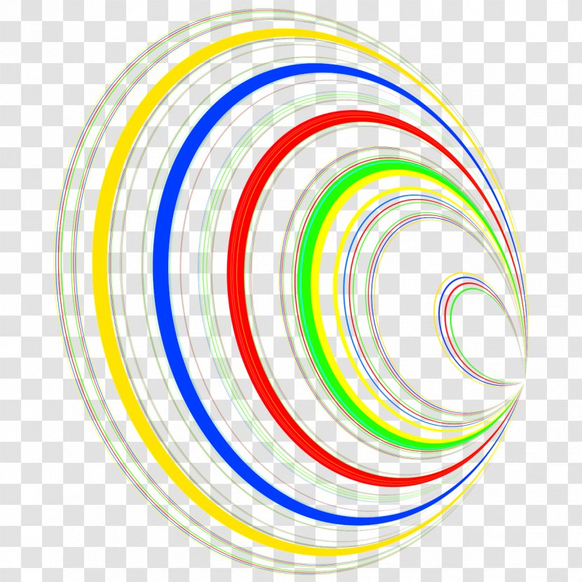 Circle Line Rotation Curve Transparent PNG