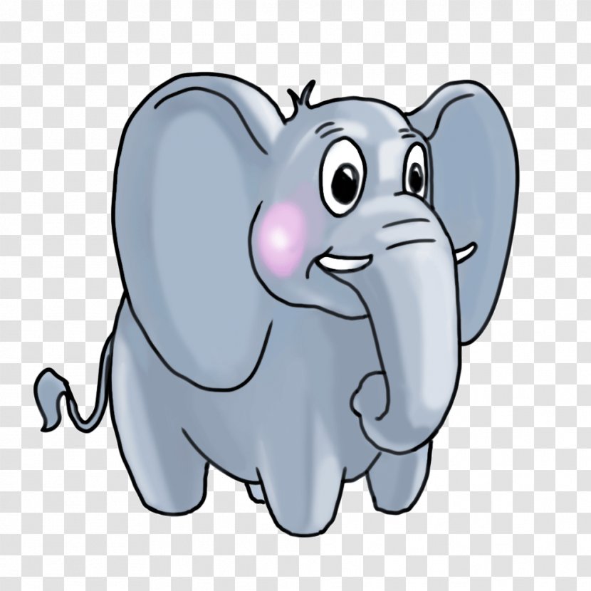 Belajar Mewarnai Gambar Cartoon Drawing Animation - Elephant Images For Kids Transparent PNG