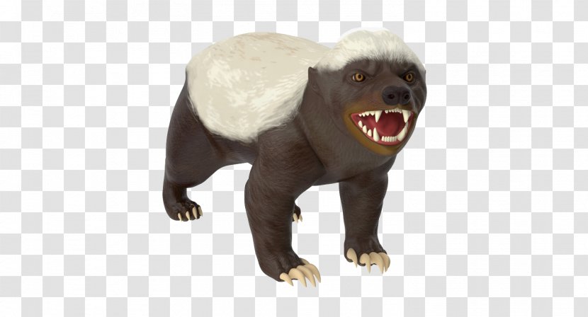 The Fearless Honey Badger Mustelids 3D Computer Graphics - Carnivoran - Baby Otter Images Transparent PNG