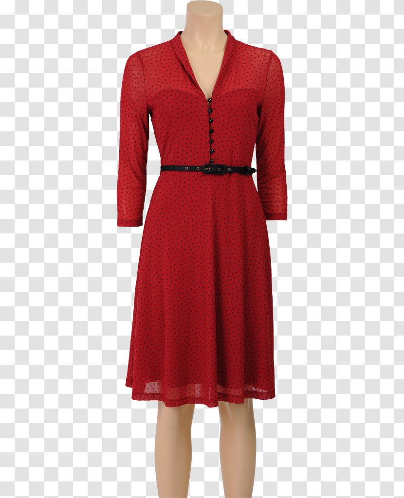 Dress Sleeve Clothing Skirt Pattern - Polka Dot - Legging Transparent PNG