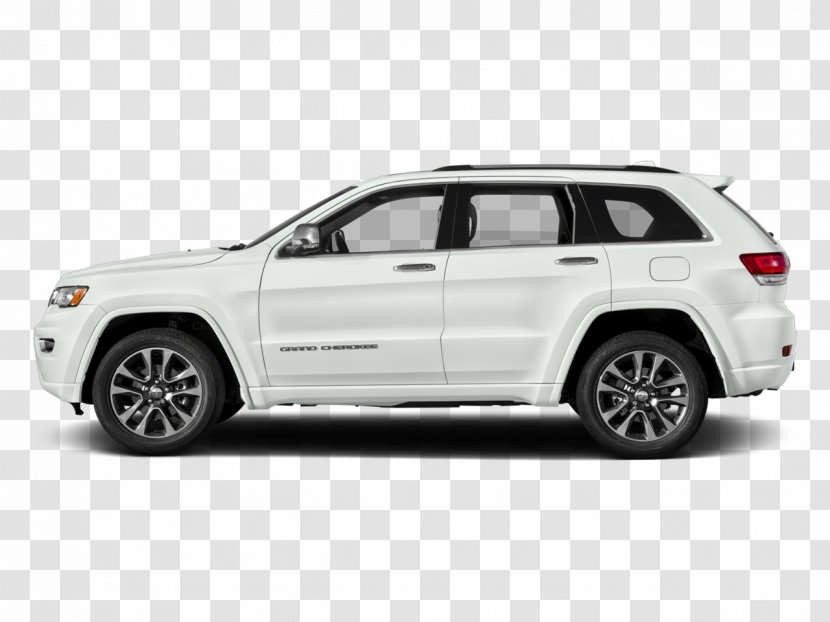 2018 Jeep Grand Cherokee Overland Chrysler Sport Utility Vehicle Dodge - Compact Transparent PNG