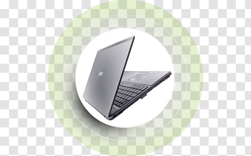 Netbook Laptop Acer Aspire Timeline - Touchpad Transparent PNG