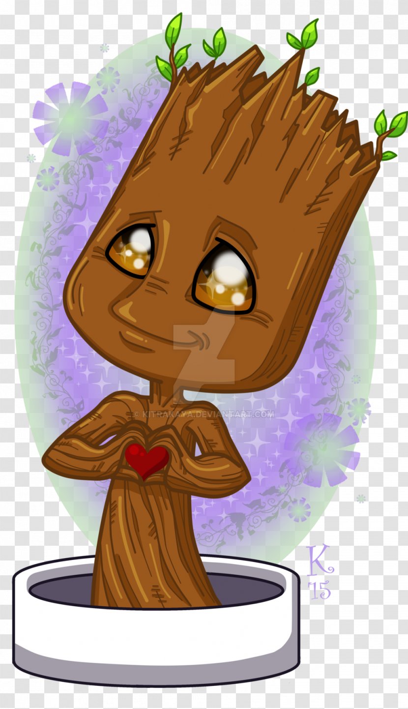 Groot Character Drawing Fan Art - Baby Transparent PNG