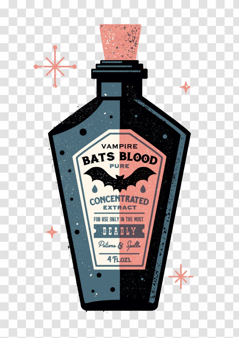 Visual Arts Drawing Illustration - Label - Bats Blood Transparent PNG