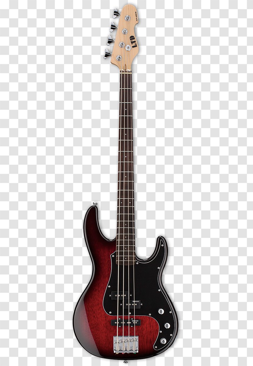 ESP LTD EC-1000 Bass Guitar Guitars Electric - Flower Transparent PNG