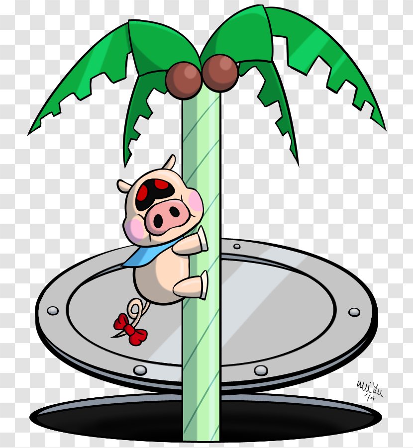 Tree Climbing Robo Pig Transparent PNG