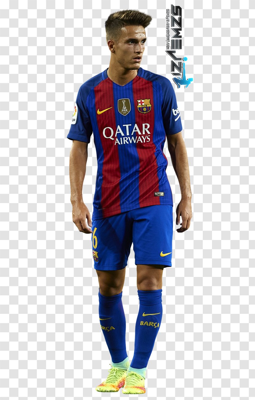 Denis Suárez 2015–16 FC Barcelona Season Jersey Sport - Fc - Jordi Alba Transparent PNG