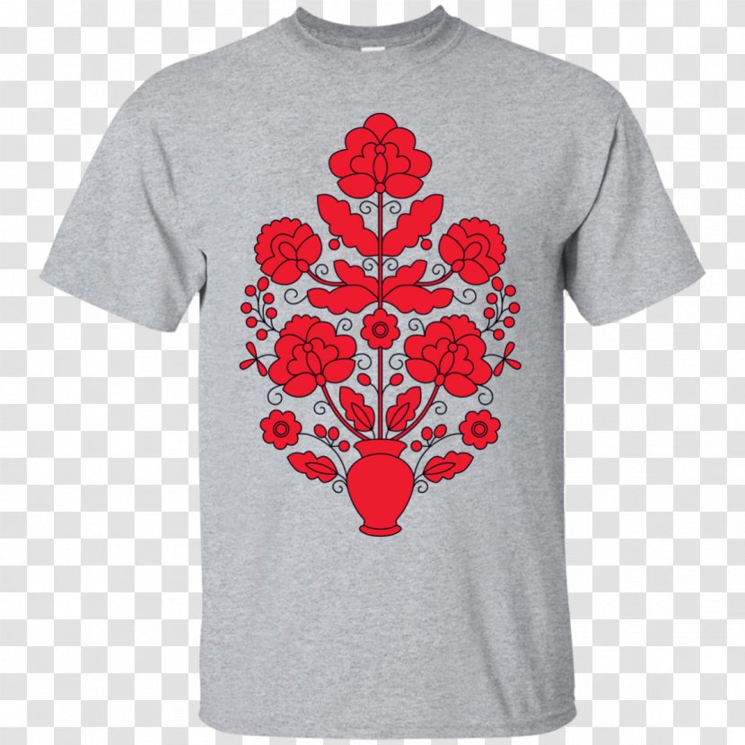T-shirt Hoodie Sweater Top - Red Tree Transparent PNG