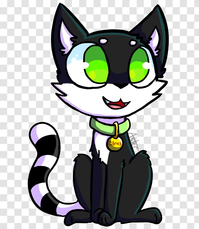 Whiskers Kitten Black Cat Domestic Short-haired Transparent PNG