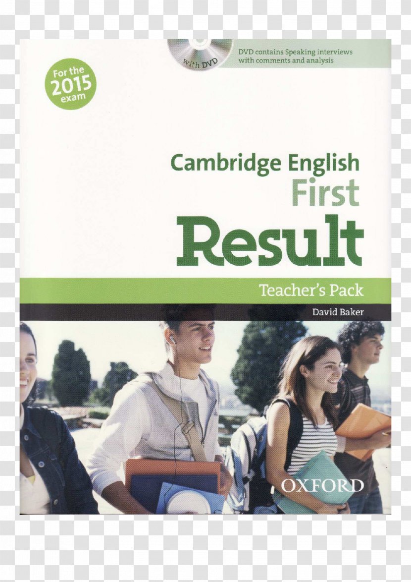 Cambridge English First Result FCE Workbook Resource Pack With Key English: Class Audio CD (2 Discs) B2 C1 Advanced - B1 Preliminary - Student Transparent PNG