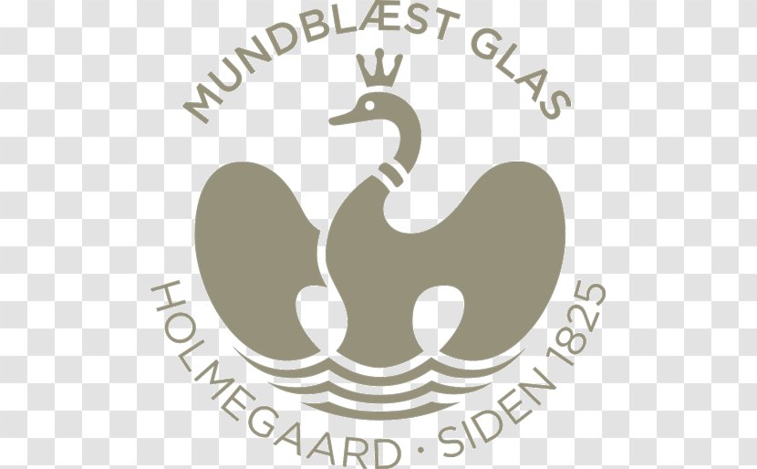 Holmegaard Glass Cygnini Logo Vase - Symbol - Hand Blown Drinking Glasses Transparent PNG