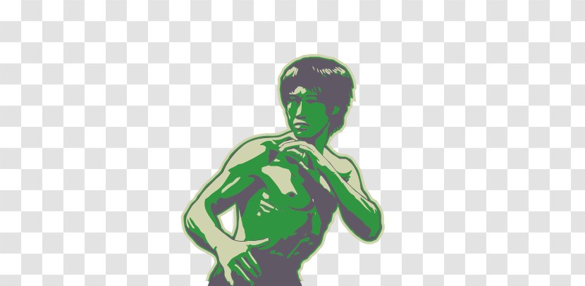 T-shirt Kung Fu Silhouette - Bruce Lee - Fitness Figures Transparent PNG