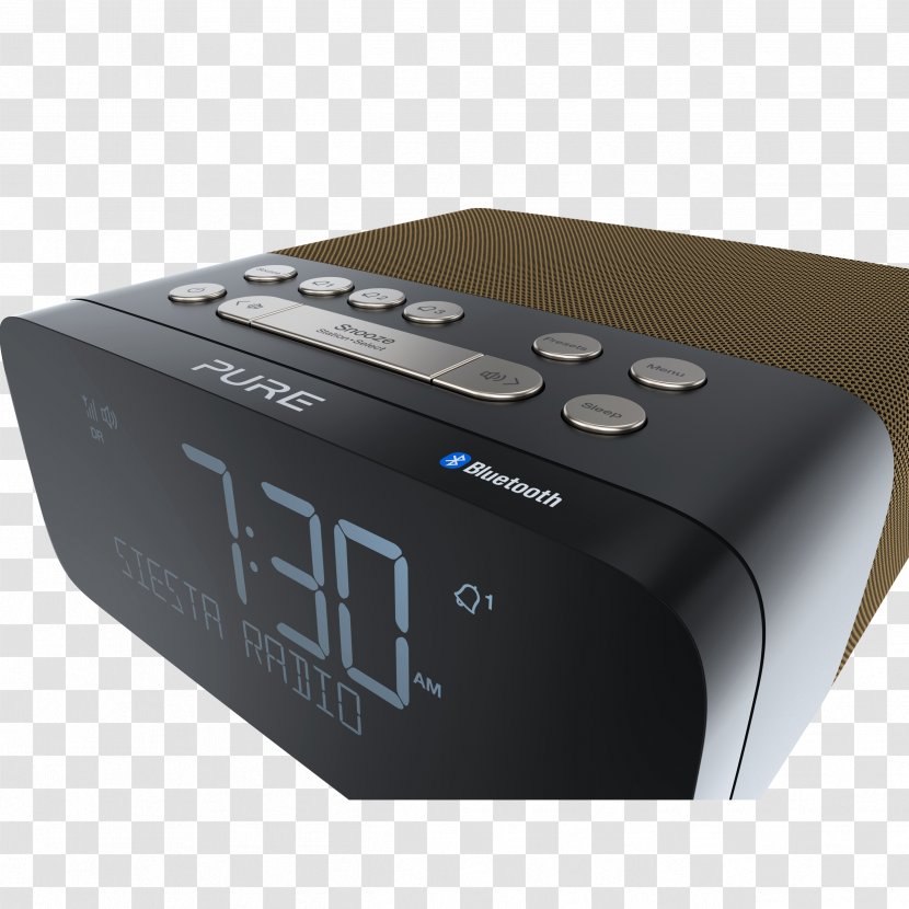 DAB+ Radio Alarm Clock Pure Clockradio FM Broadcasting Clocks - Digital Audio Transparent PNG