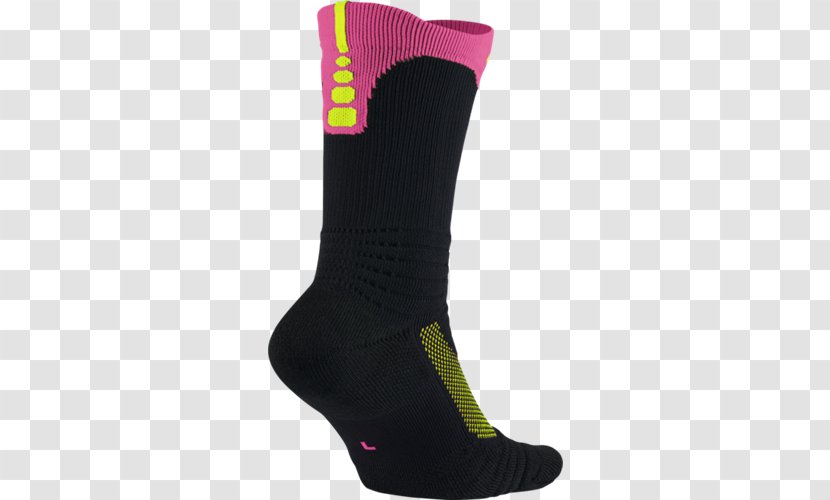 Crew Sock Nike Shoe Size - Watercolor Transparent PNG