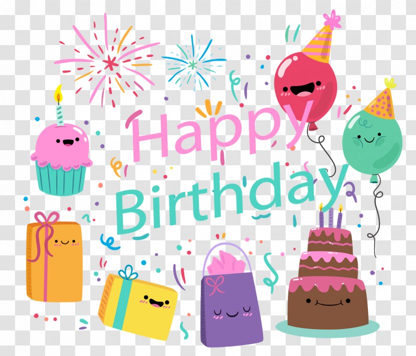 Birthday Gift Greeting Wish Anniversary - Animaatio Transparent PNG