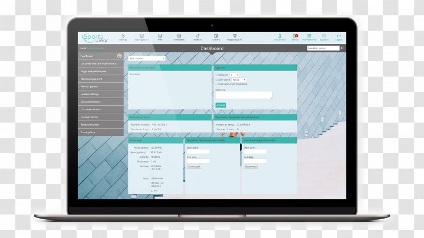 Computer Software Digital Asset Management Upgrade - Recruiting Dashboard Templates Transparent PNG