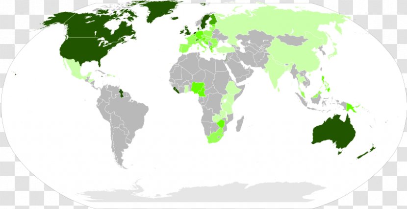 World Language Map English Linguistic - Translation Transparent PNG