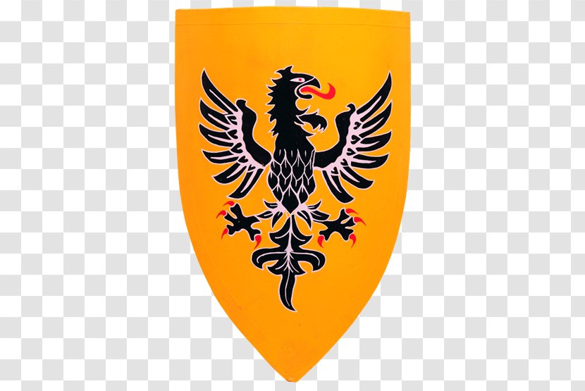Middle Ages Heater Shield Knight Eagle - Surcoat Transparent PNG