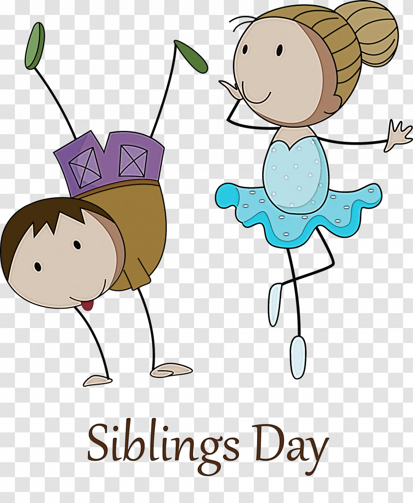 Happy Siblings Day Transparent PNG