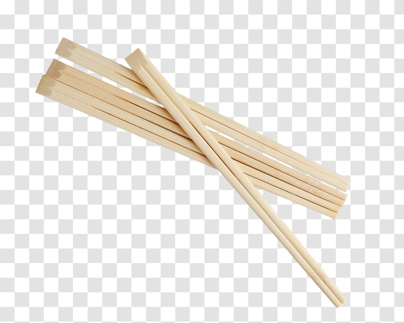 Chopsticks Bamboo Waribashi Disposable - Plywood - Natural Do Not Pull Material Transparent PNG