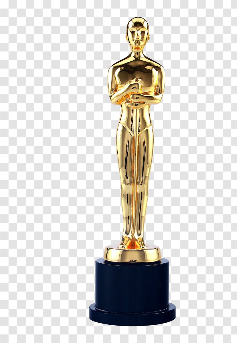 90th Academy Awards Trophy - Oscar Party Transparent PNG