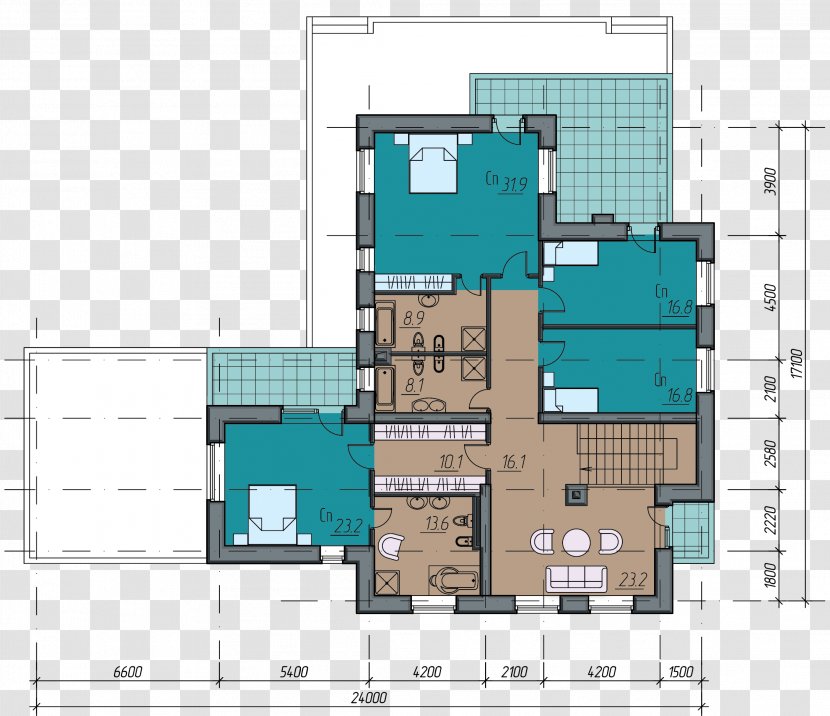 Floor Plan Architecture Building Facade - Property Transparent PNG