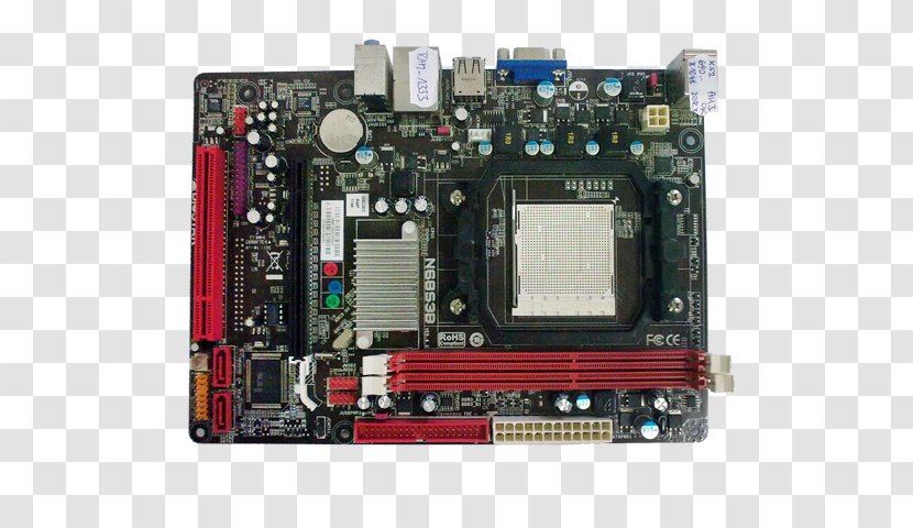 Motherboard PCI Express Computer Hardware Mini-ITX Central Processing Unit - Socket AM3 Transparent PNG