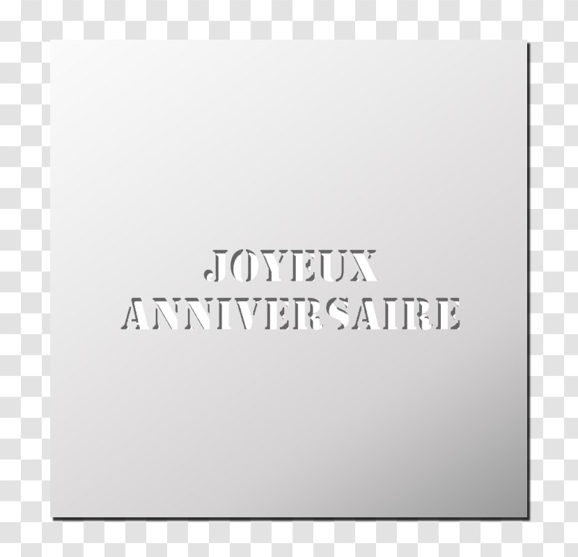 Brand Font - Text - Joyeux-anniverSaire Transparent PNG