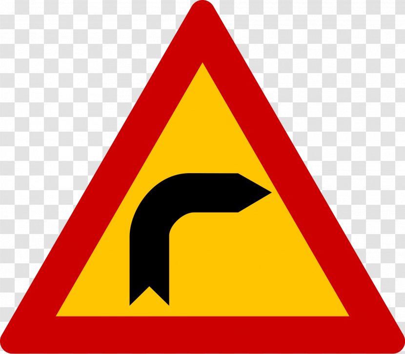 Traffic Sign Road Warning - Yellow - Signs Transparent PNG