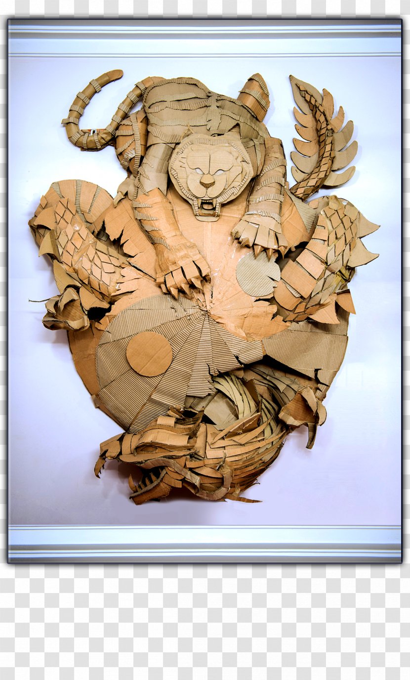 Sculpture Carving Animal - Artifact - Tiger Dragon Transparent PNG