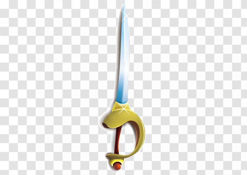 Yellow Wallpaper - Computer - Vector Stab Sword Transparent PNG