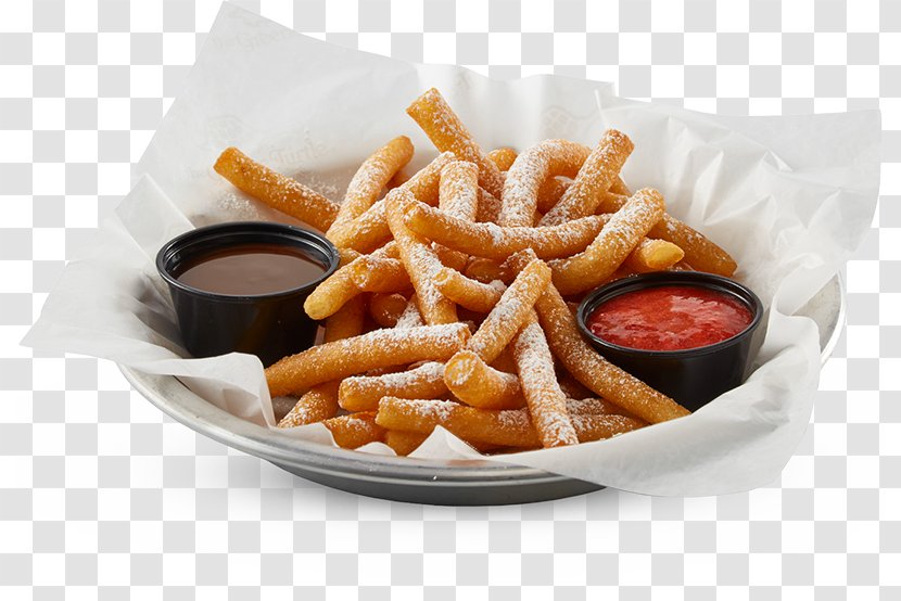 French Fries Funnel Cake Buffalo Wing Side Dish Food - Junk Transparent PNG