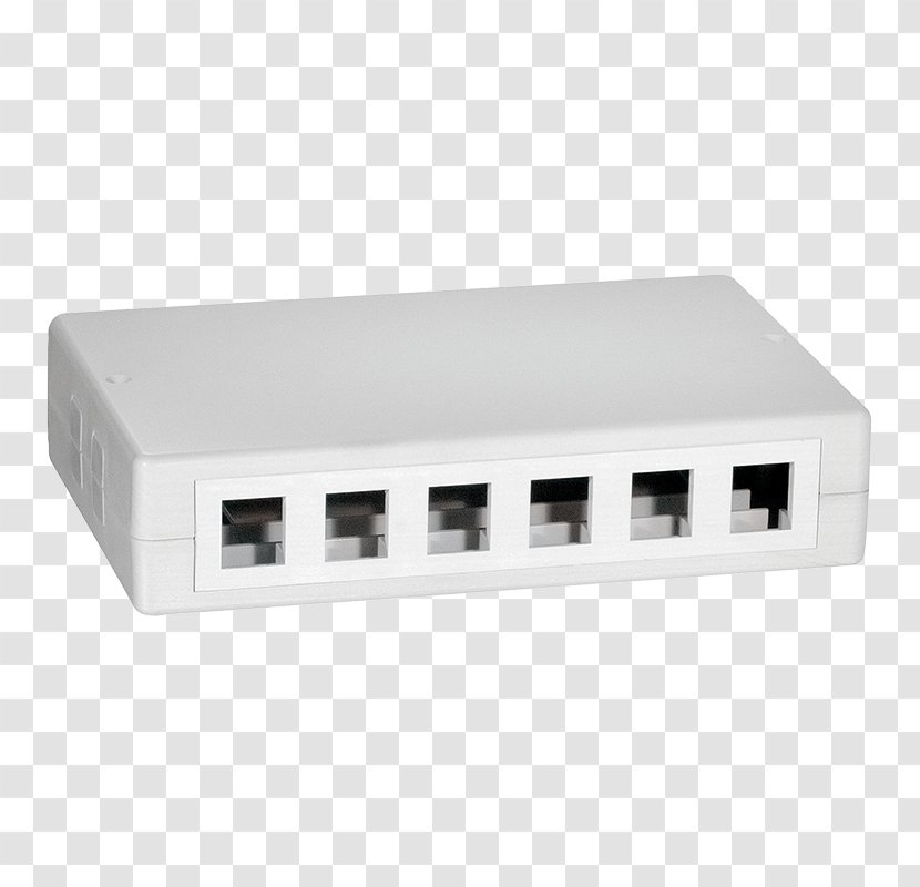 Twisted Pair Keystone Module Category 6 Cable 8P8C Computer Port - Ac Power Plugs And Sockets - Sell Transparent PNG