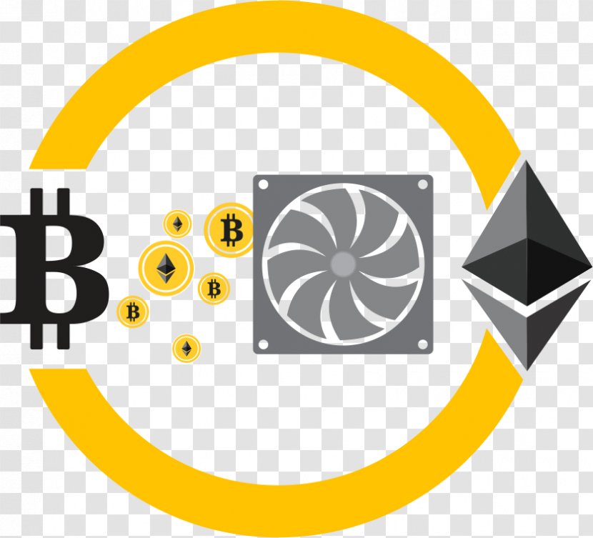 Bitcoin Cryptocurrency Mining Pool Blockchain - Logo Transparent PNG