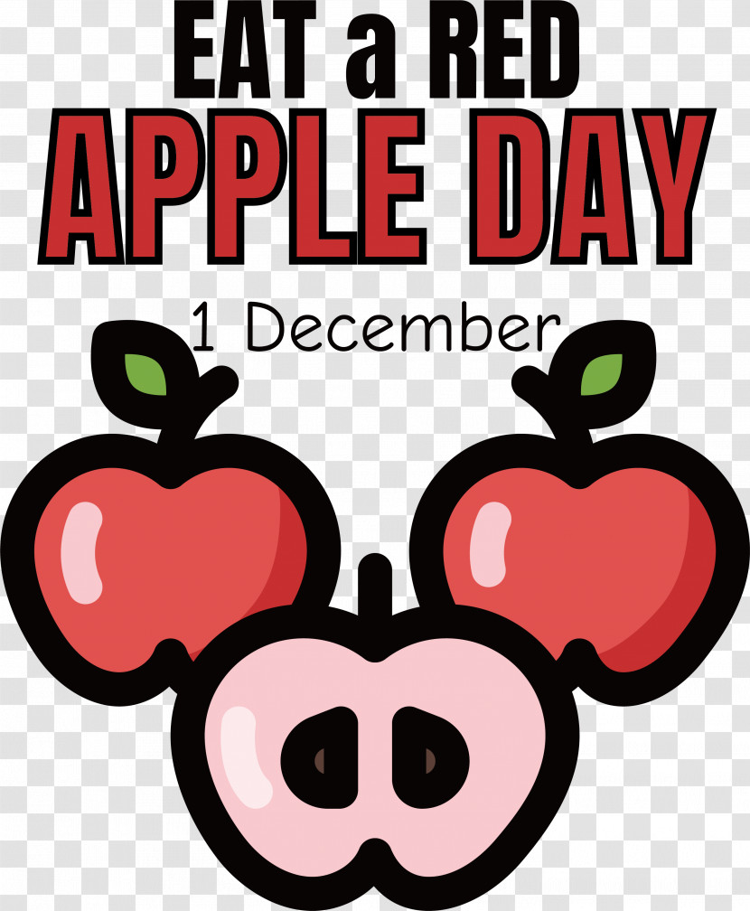 Red Apple Eat A Red Apple Day Transparent PNG