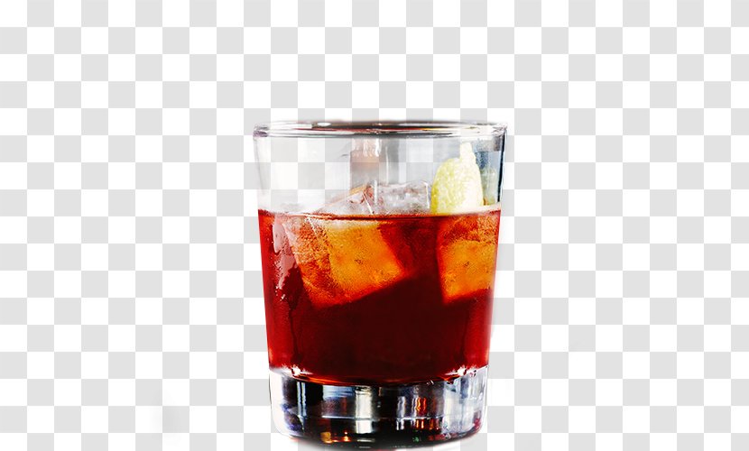 Negroni Black Russian Cocktail Rum And Coke Manhattan - Tinto De Verano - Lynchburg Lemonade Transparent PNG