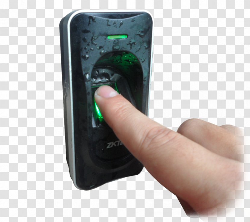 Fingerprint Biometrics Time And Attendance Access Control Image Scanner - Usb Transparent PNG