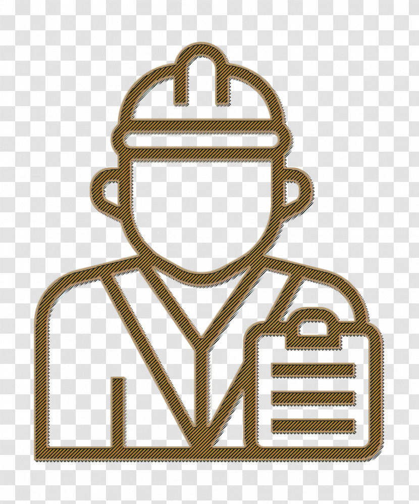 Engineer Icon Jobs And Occupations Icon Worker Icon Transparent PNG