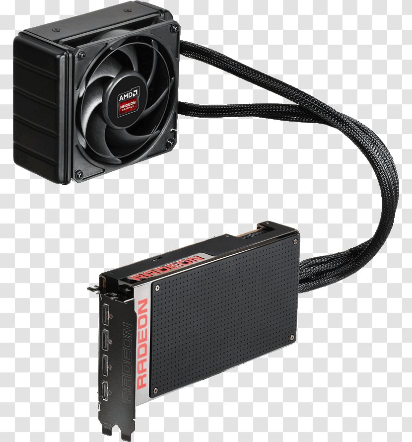 Computer System Cooling Parts Graphics Cards & Video Adapters AMD Radeon R9 Fury X High Bandwidth Memory - Electronic Device - Amd Transparent PNG