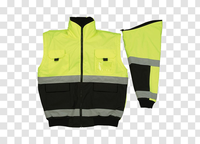 Gilets Flight Jacket Clothing Raincoat - Pants - Safety Transparent PNG
