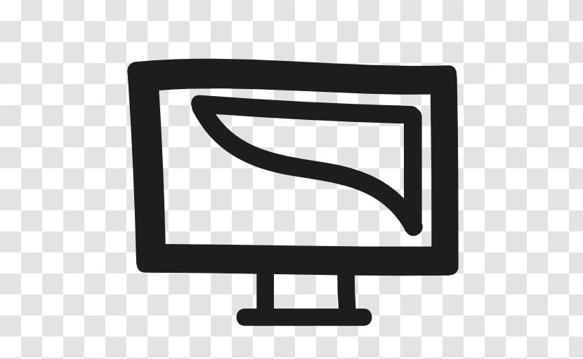 Computer Monitors Download - Black And White Transparent PNG