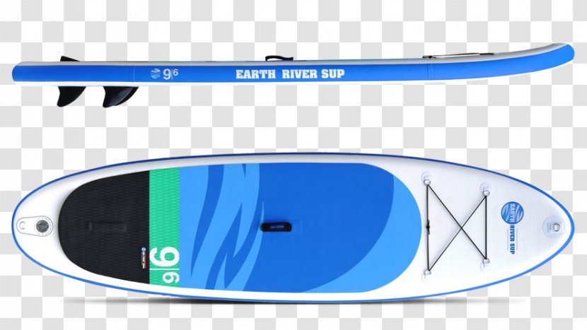 Standup Paddleboarding Paddling Boat Sports - Blue - Rivers And Lakes Transparent PNG