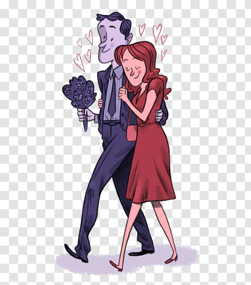 Love Couple Significant Other - Frame - Cartoon Transparent PNG