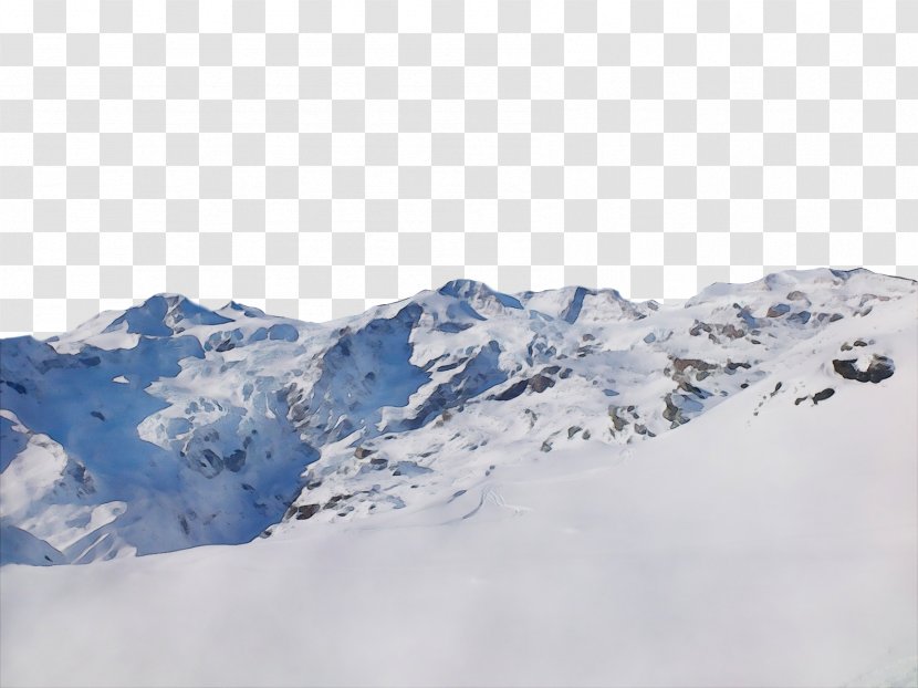 Mountainous Landforms Mountain Range Glacial Landform Geological Phenomenon - Alps - Hill Station Transparent PNG