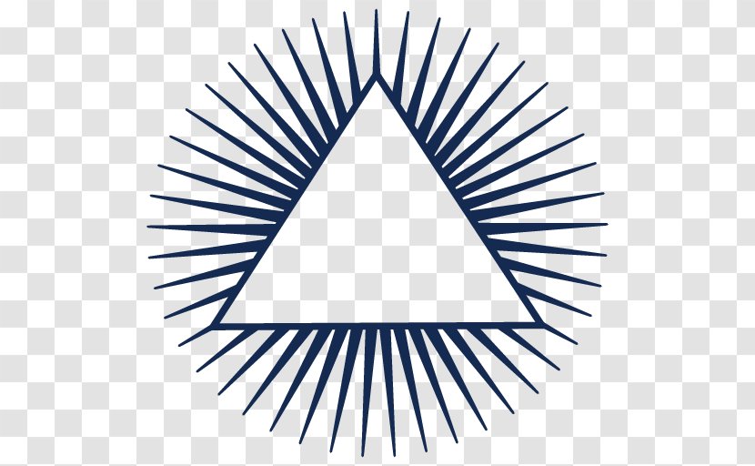 Eye Of Providence Drawing Illuminati - Triangle - Symbol Transparent PNG