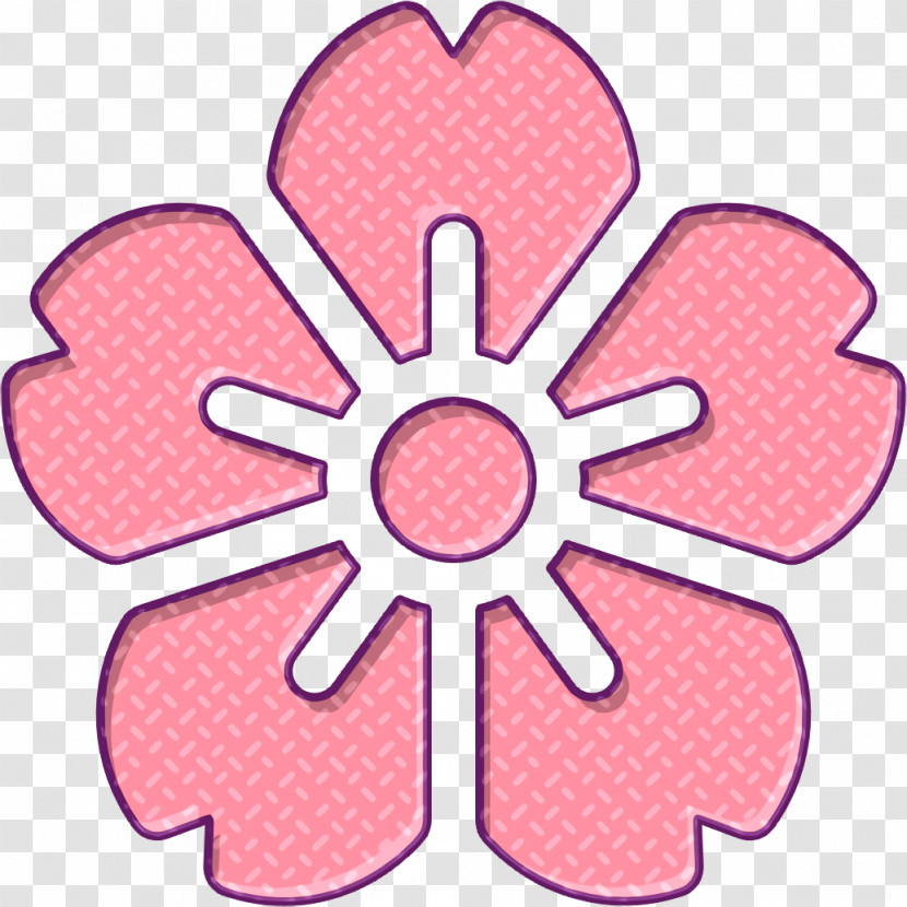Flower Icon Cherry Blossom Icon Japan Icon Transparent PNG