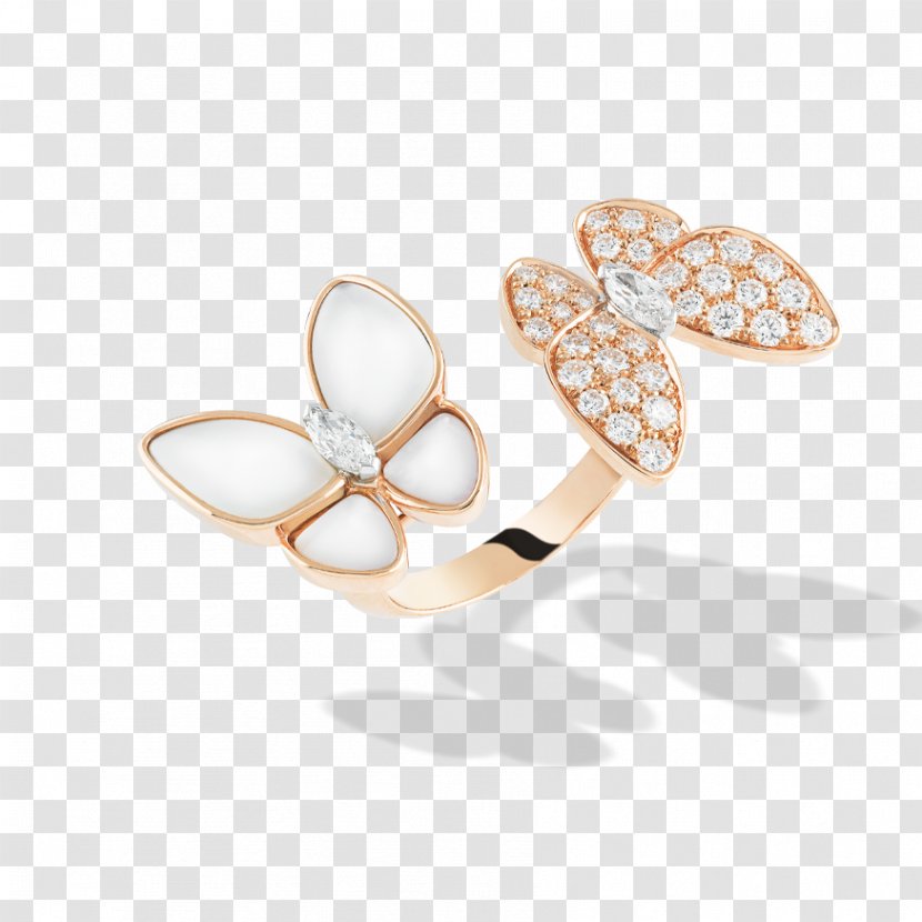 Earring Van Cleef & Arpels Jewellery Diamond - Earrings - Ring Transparent PNG